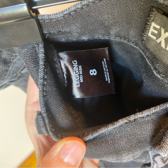 Express Black Distressed Jeans - Picture 3 of 6